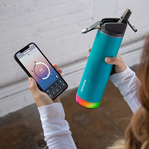 Black 21oz Smart Water Bottle with Bluetooth P68707