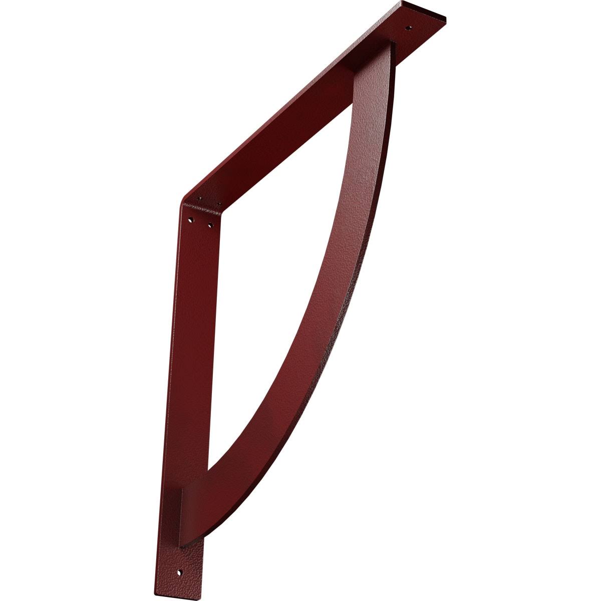 Hammered Bright Red Steel Bracket U16085