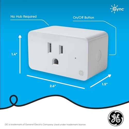Smart Plug, Indoor Bluetooth and Wi-Fi Outlet Socket (1 Pack) D90708