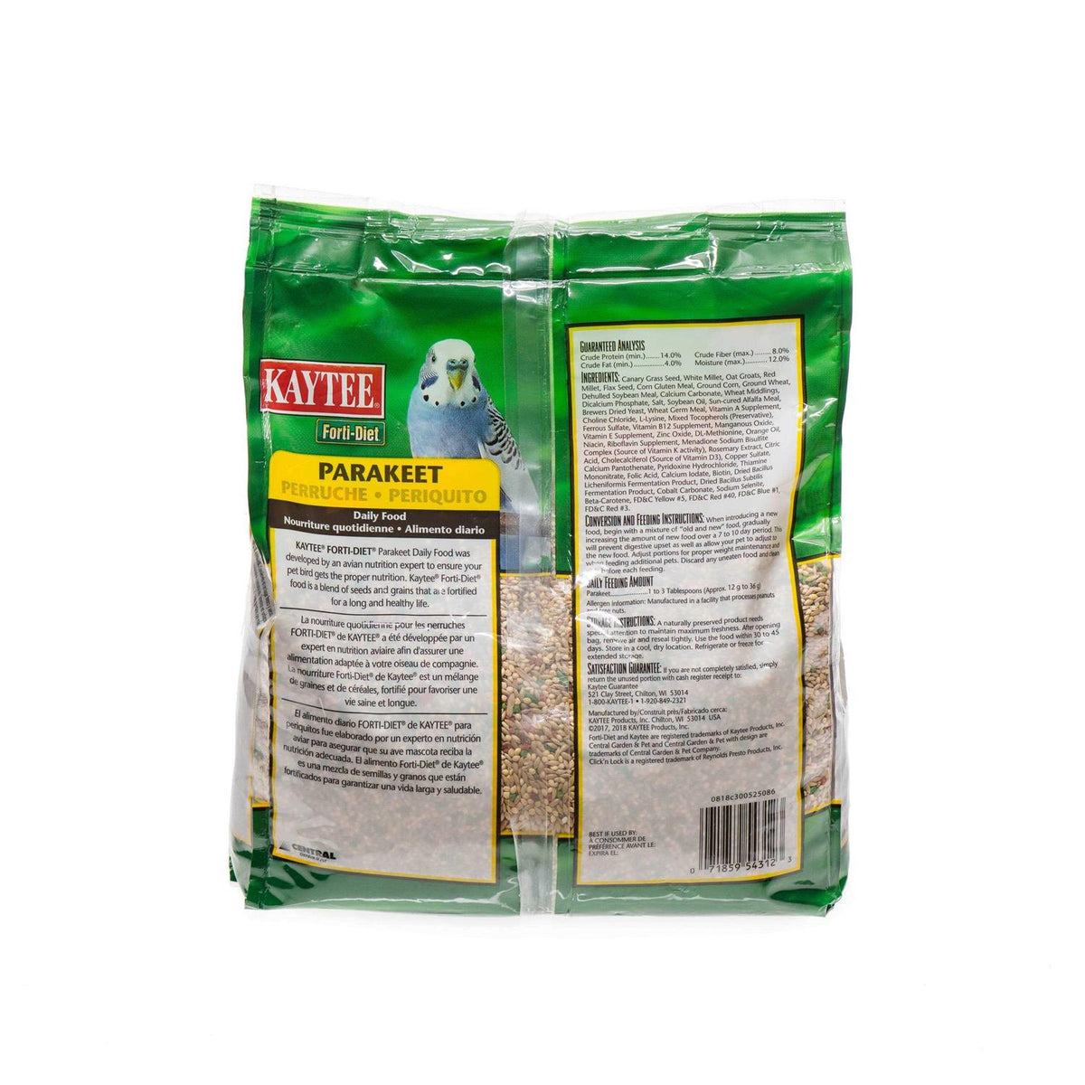 Parakeet Food P47720