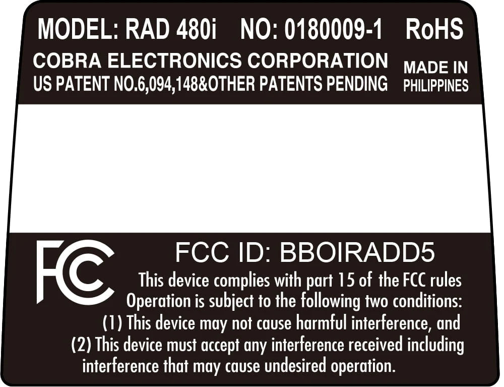 Refurbished Radar/Laser Detector U661761