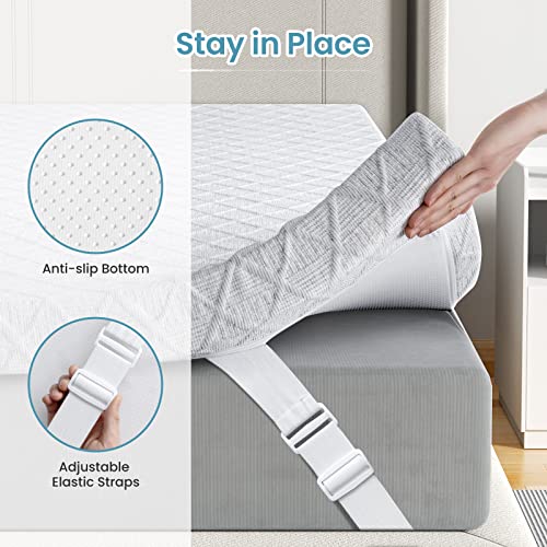 3 Inch Firm Memory Foam Mattress Topper Twin Size Q108925
