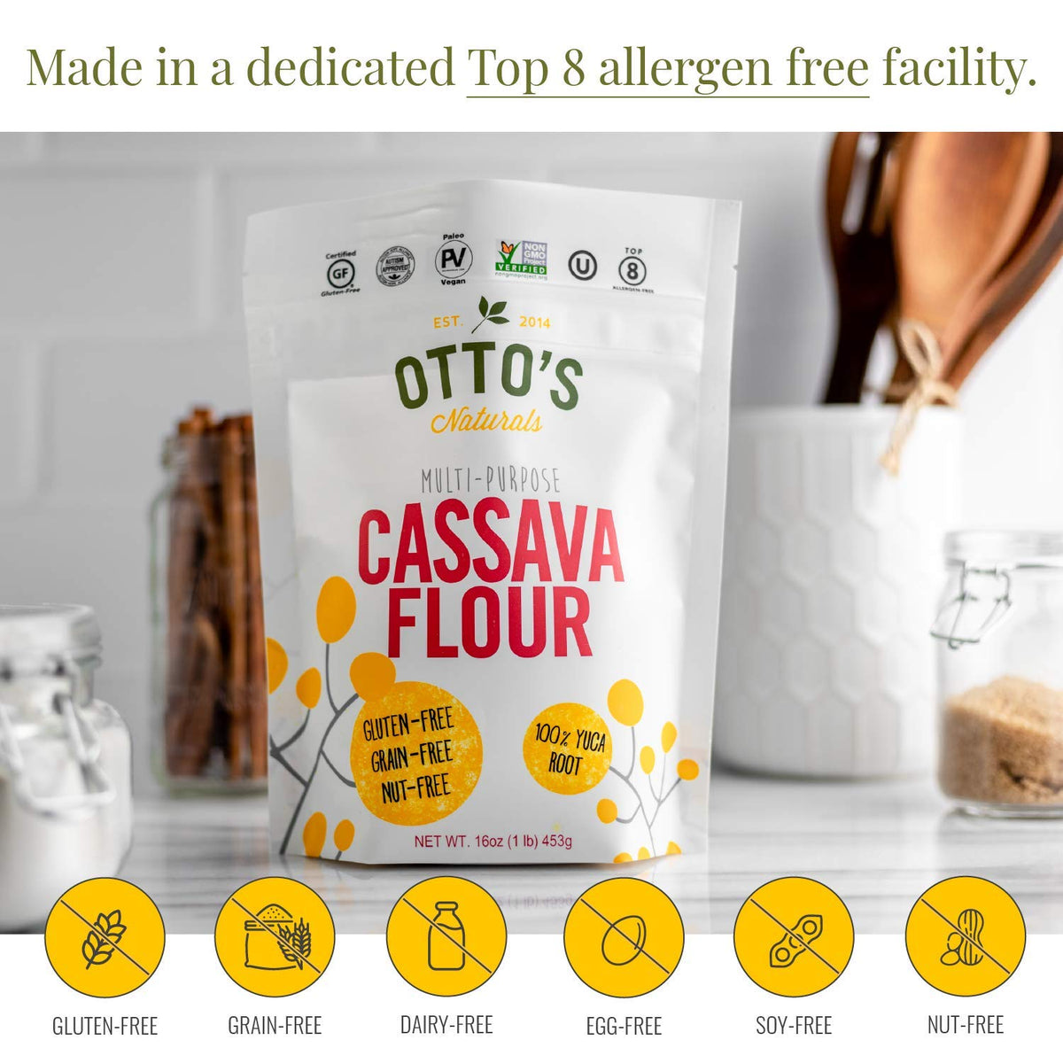 2 Lb. Bag Cassava Flour U904493