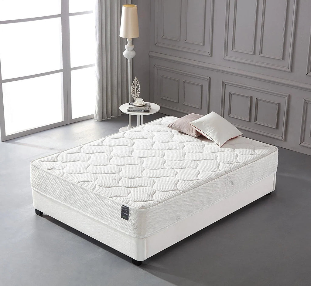 Organic Cotton 10 Spring & Foam Hybrid Mattress L140