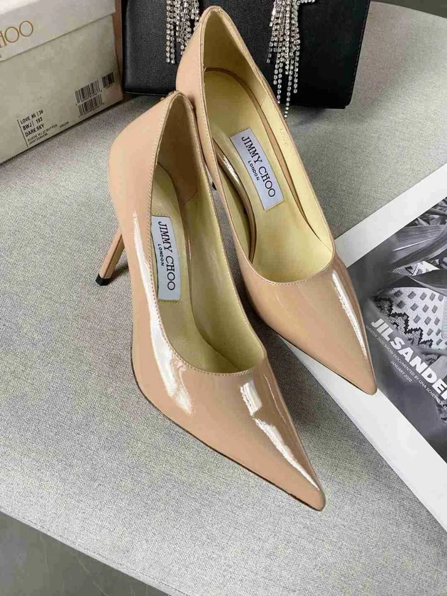 Nude Calf Leather Pumps X6600