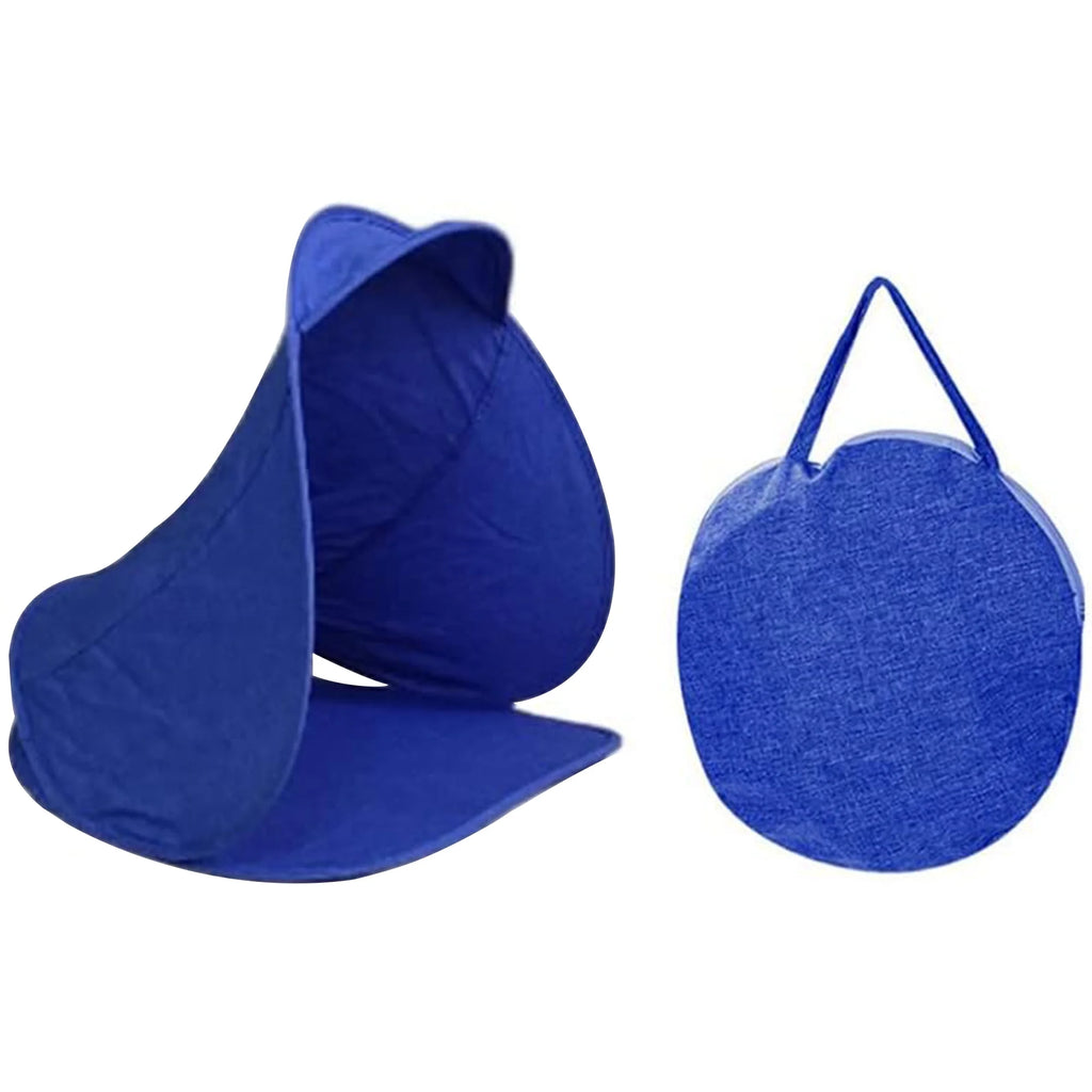 Portable Automatic Beach Sun Shelter with Storage Bag Y485596