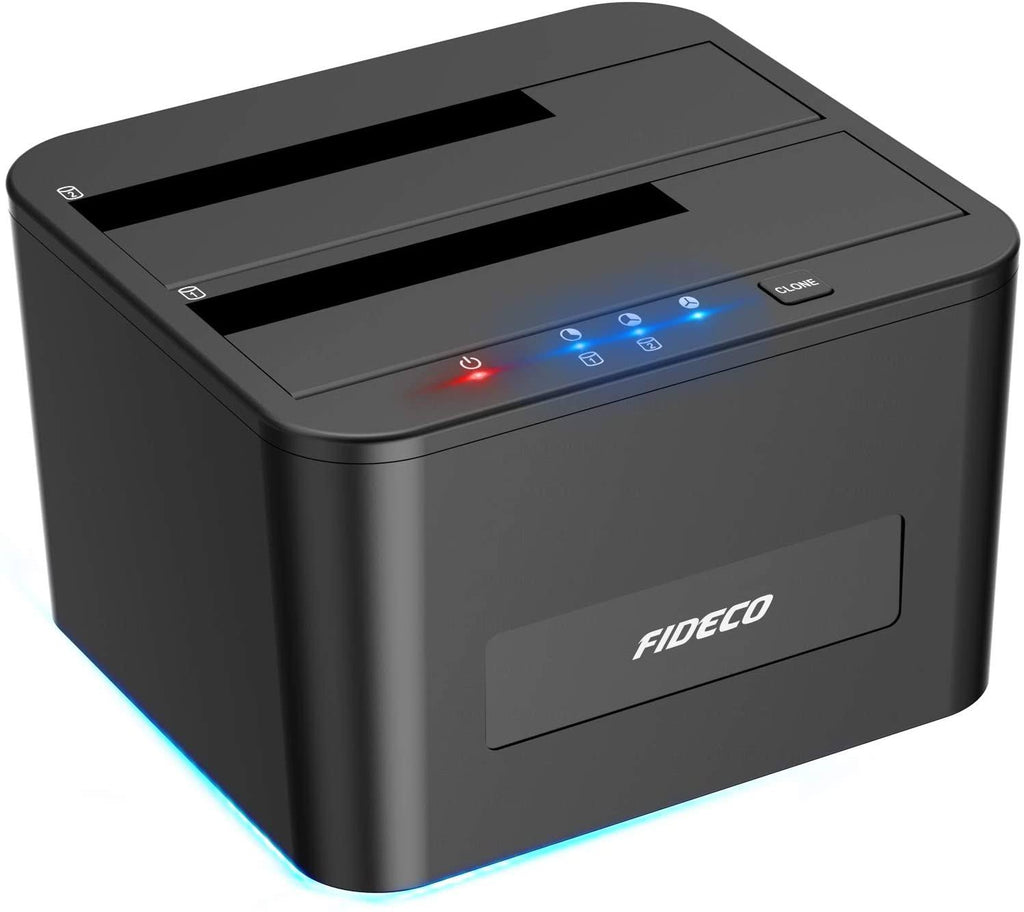 Hard Drive Docking Station, USB 3.0 SATA Dual Bay for 2.5 & 3.5 Inch HDD/SSD B8532