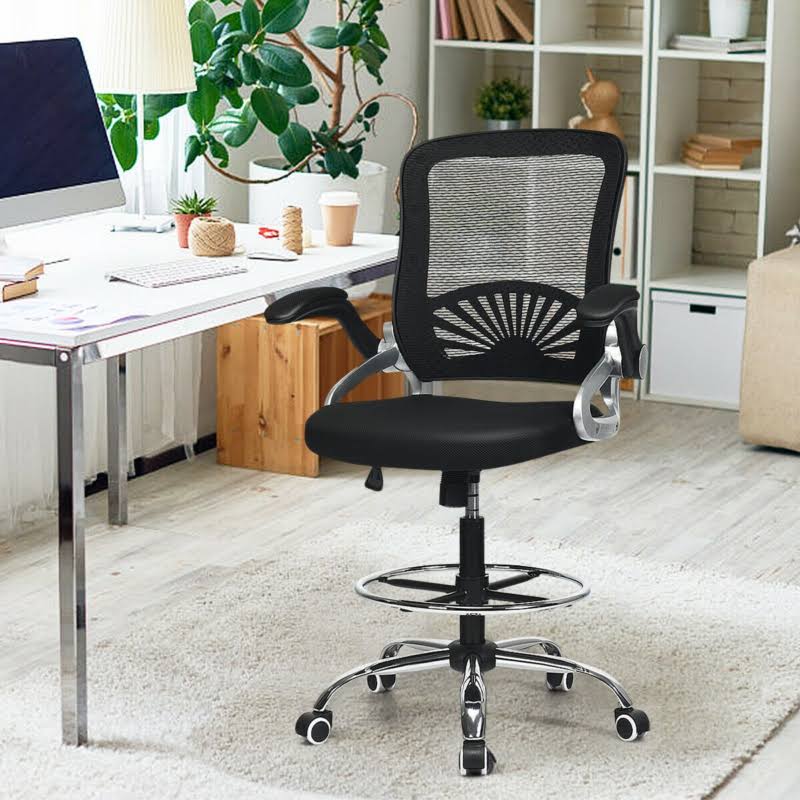 Adjustable Height Mesh Drafting Chair R3446
