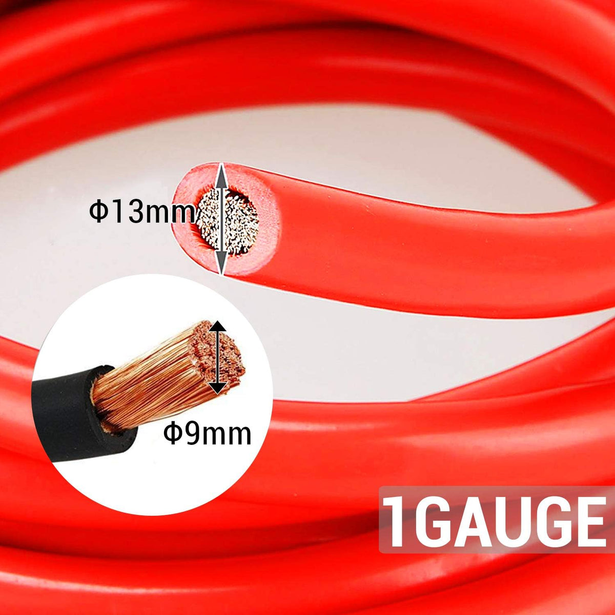 Heavy Duty Jumper Cables 1 Gauge x 25 FT 900Amp with Carry Bag and Safety Gloves R586272