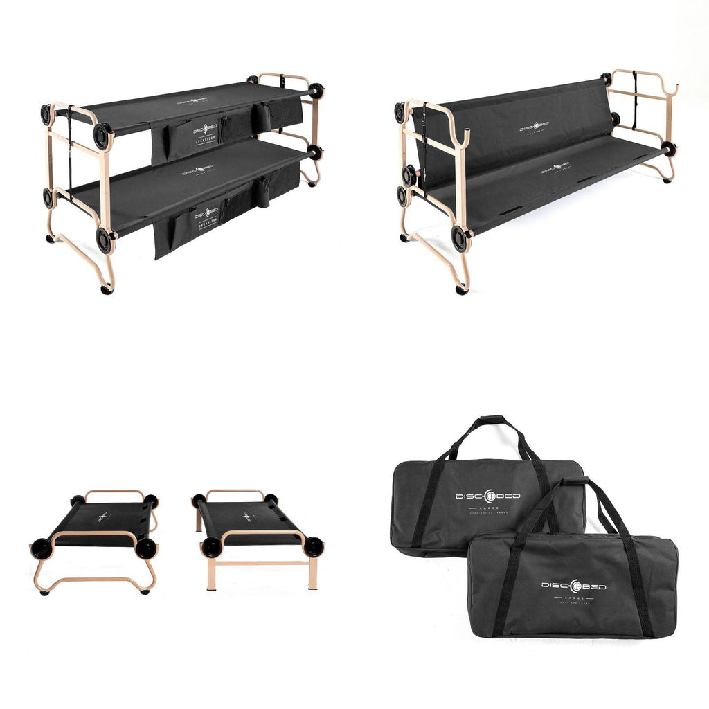 Large Cam-O-Bunk Cot with Organizers A815548