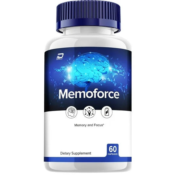 All-Natural Memory and Focus Support 60 Capsules N89719