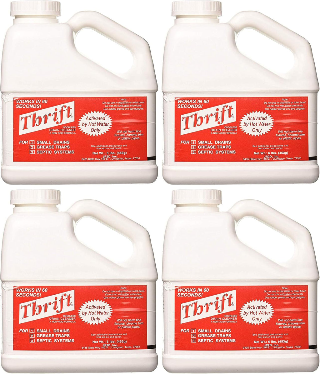 6 lb. White Granular Drain Cleaner H818723