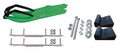 Green BX Snowmobile Skis Complete Kit I97410
