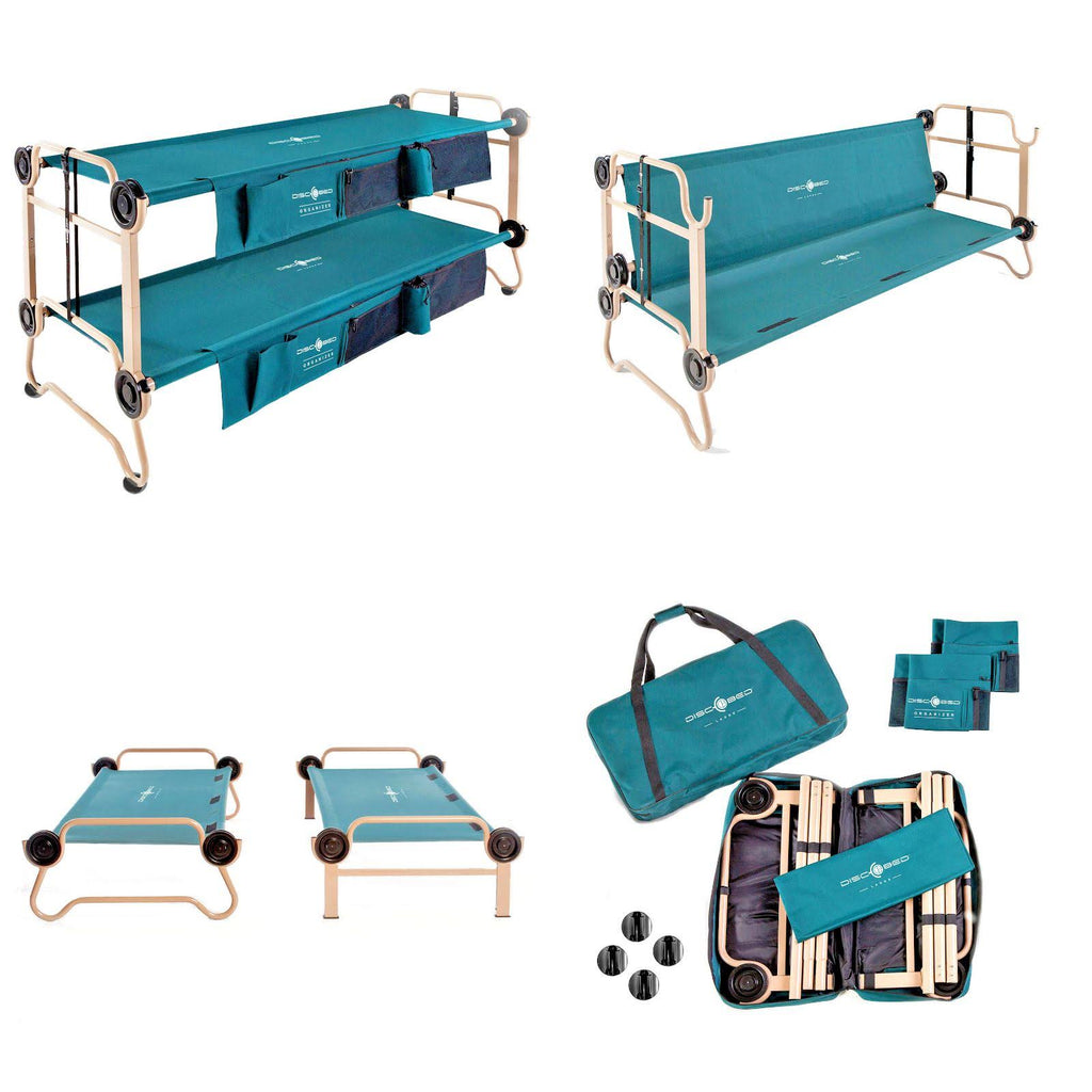 Large Cam-O-Bunk Cot with Organizers A815548
