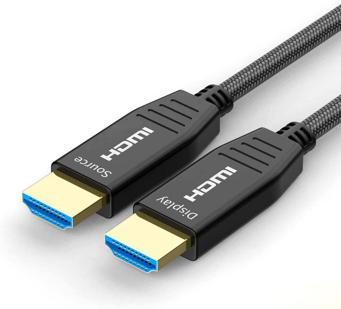 Fiber Optic HDMI Cable 25ft 4K 60Hz J299879