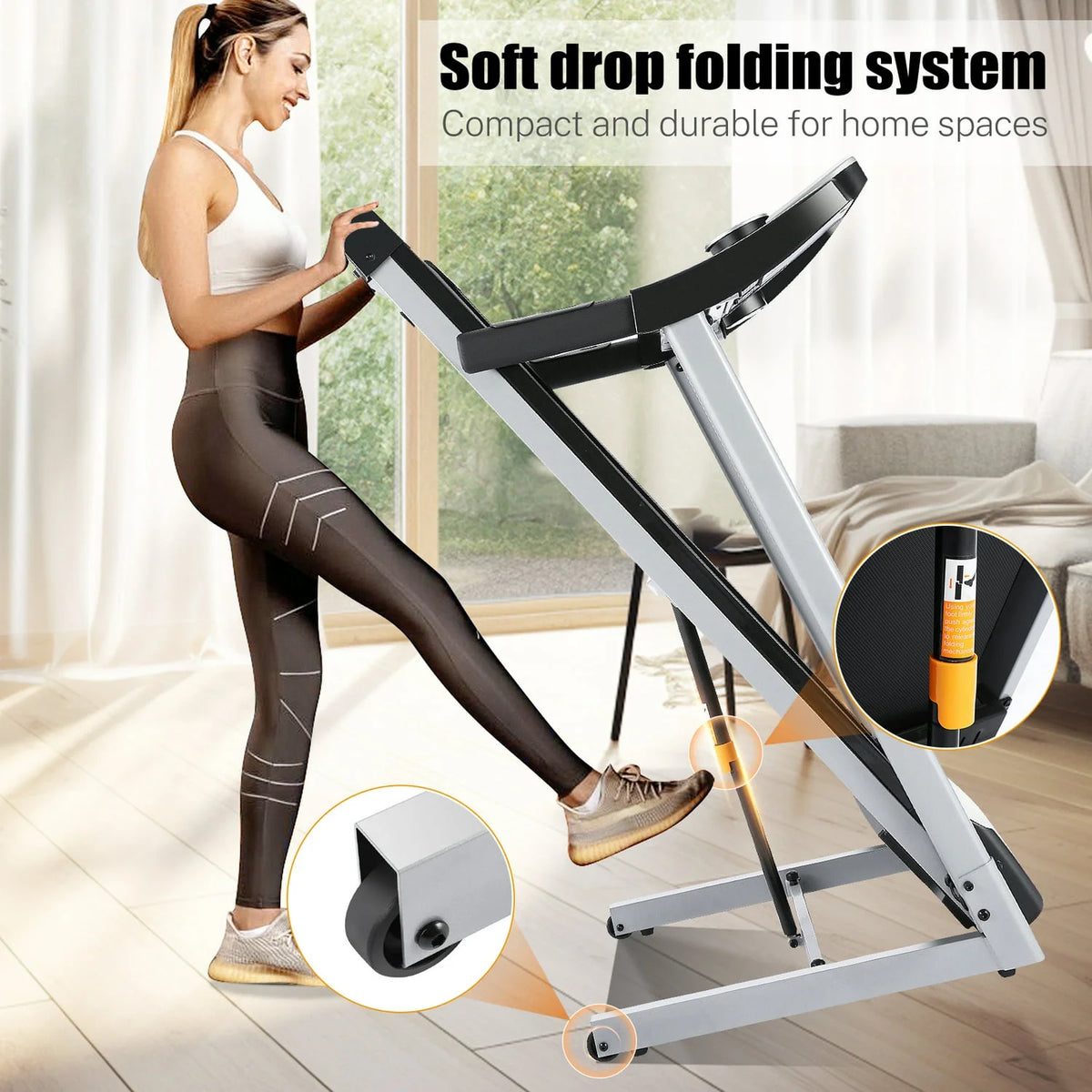 Folding Treadmill with Incline N2046
