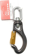 Titanium/Gold Carabiner K60339