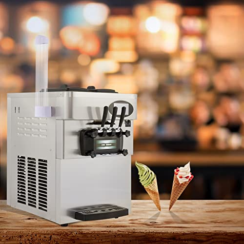 Commercial Soft Ice Cream Machine 3 Flavors B669128
