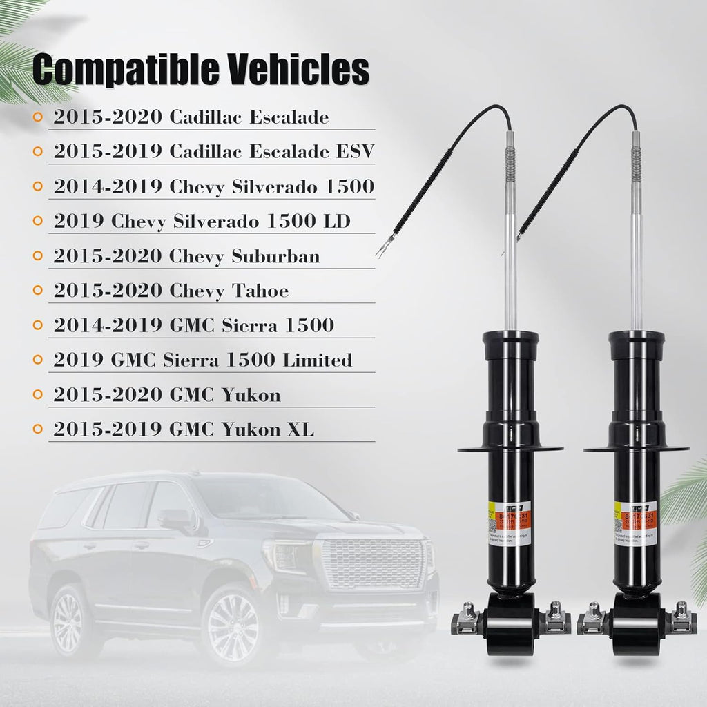 1Pair Front Shocks Absorbers w/Magnetic R19390