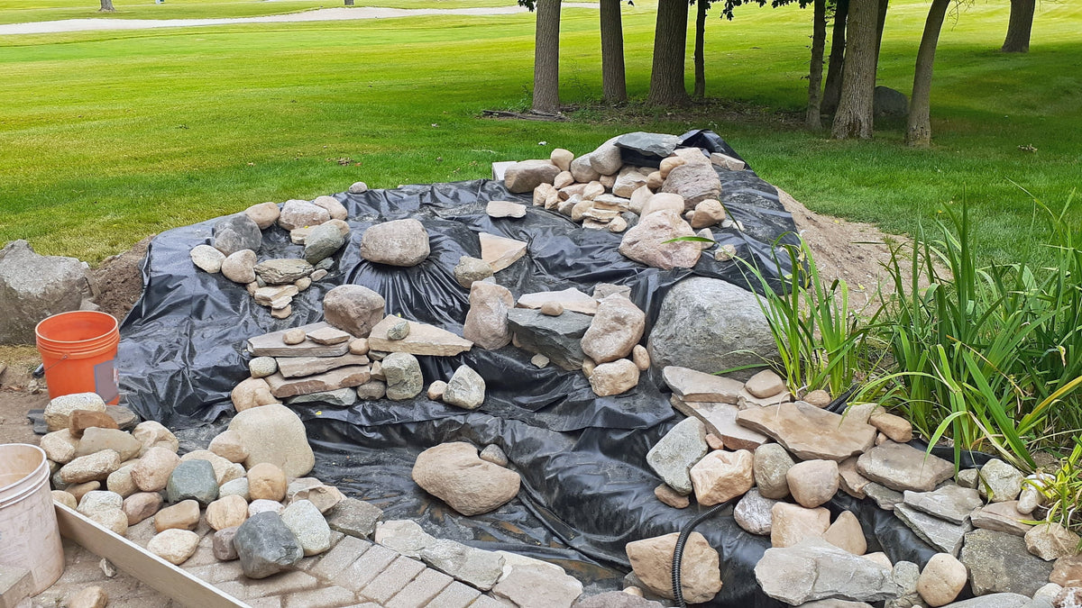 45 Mil EPDM Rubber Pond Liner 4 ft. x 20 ft. U885