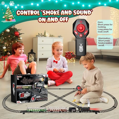 Remote Control Train Set with Track and Carriages Y2445