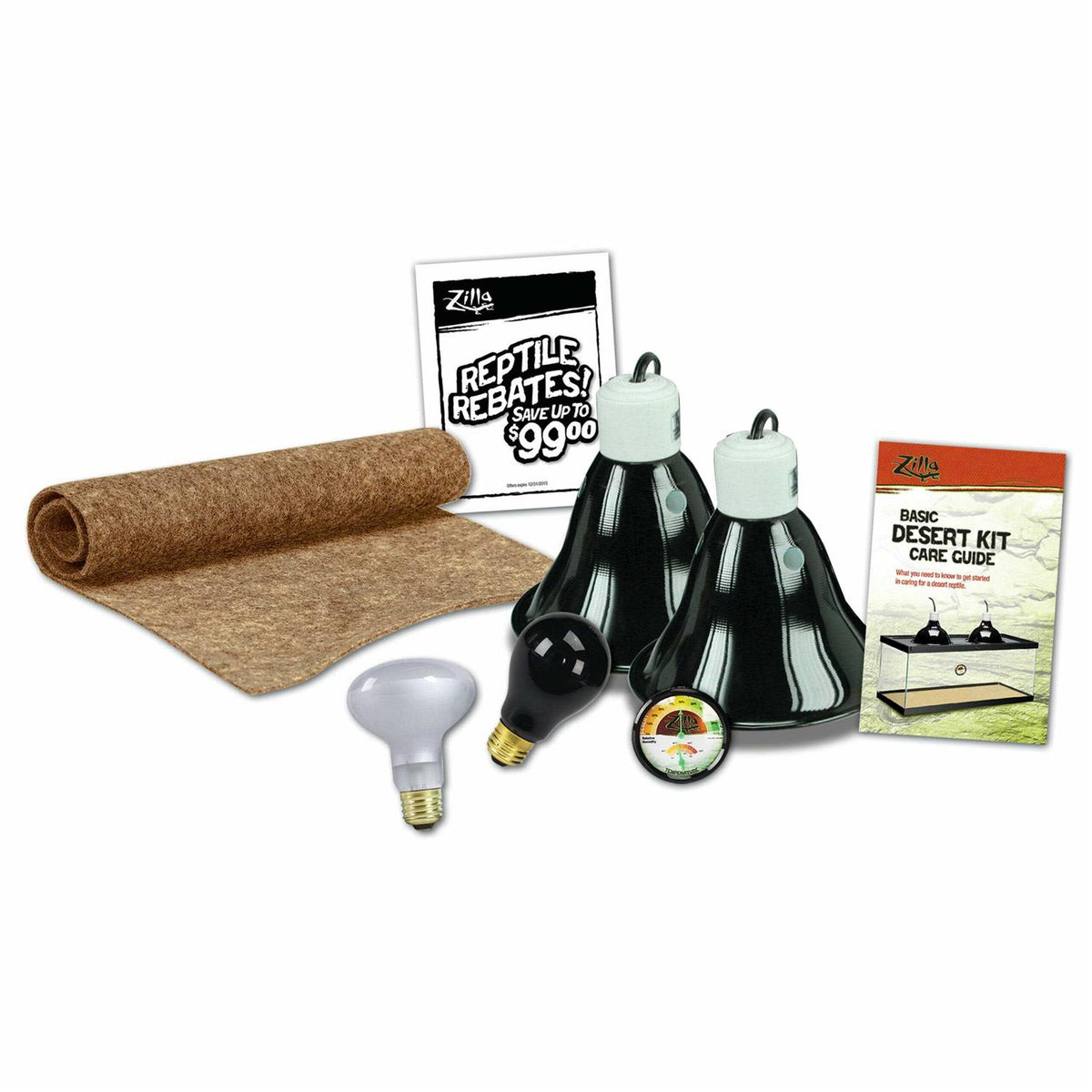 Desert Reptile Starter Kit with Light and Heat M1041