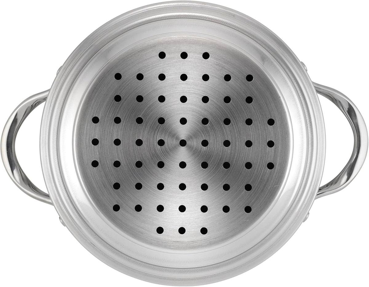 Stainless Steel Covered Steamer Insert W9786