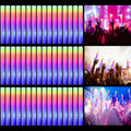 220 Pieces LED Light up Foam Sticks Colorful Flashing Glow Stick with 3 Modes Y25768
