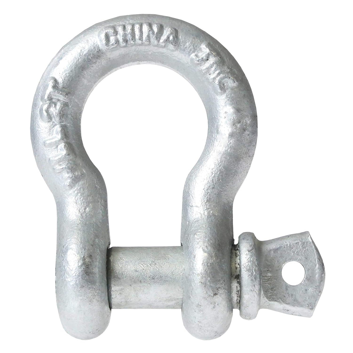 1-1/2 Inch Galvanized Screw Pin Anchor Shackle 17 Ton Capacity L227925