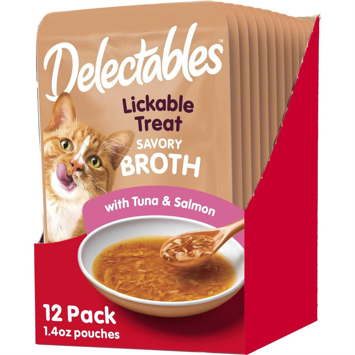 Chicken Savory Broths Lickable Cat Treat G38666