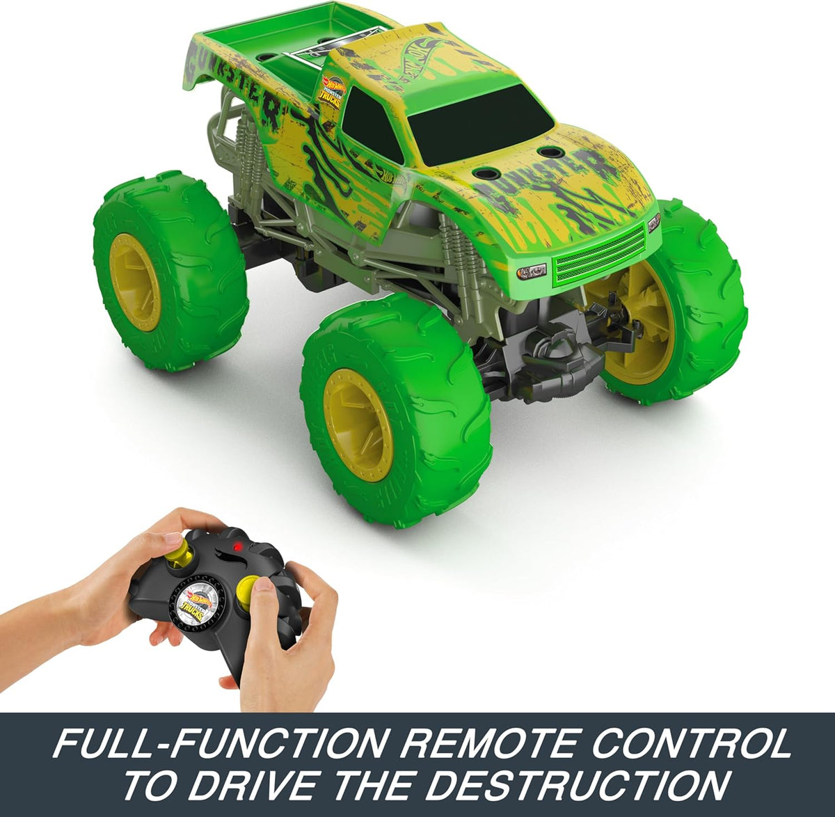 1:15 Scale Remote-Control Monster Truck with Glow in The Dark Tires C1719