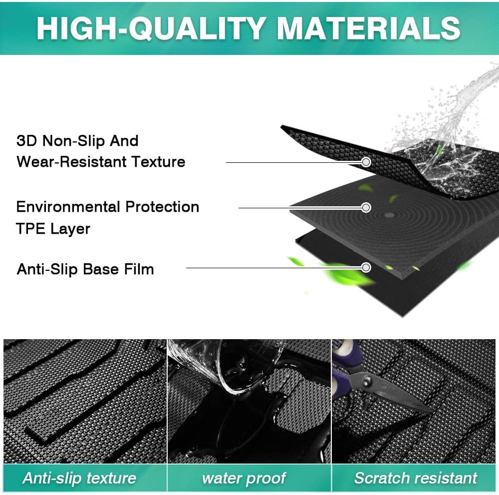 Custom Fit Cargo Liner and Trunk Mat Pack of 2 L8017