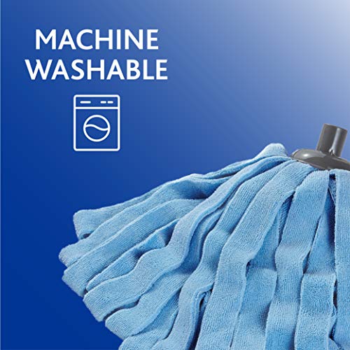 Blue/Red Microfiber Wet Mop C342
