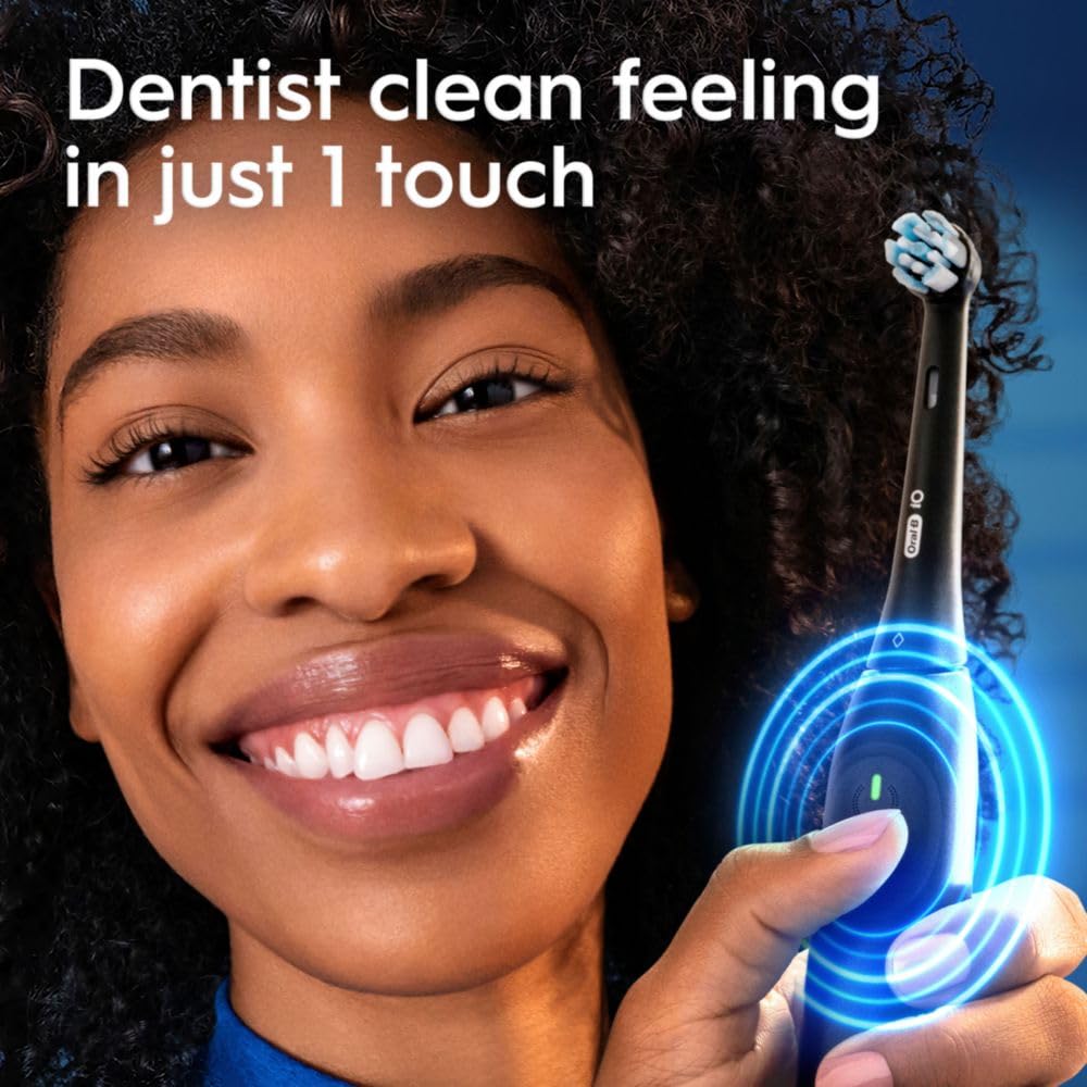Night Black Rechargeable Electric Toothbrush with 1 Brush Head Z409115