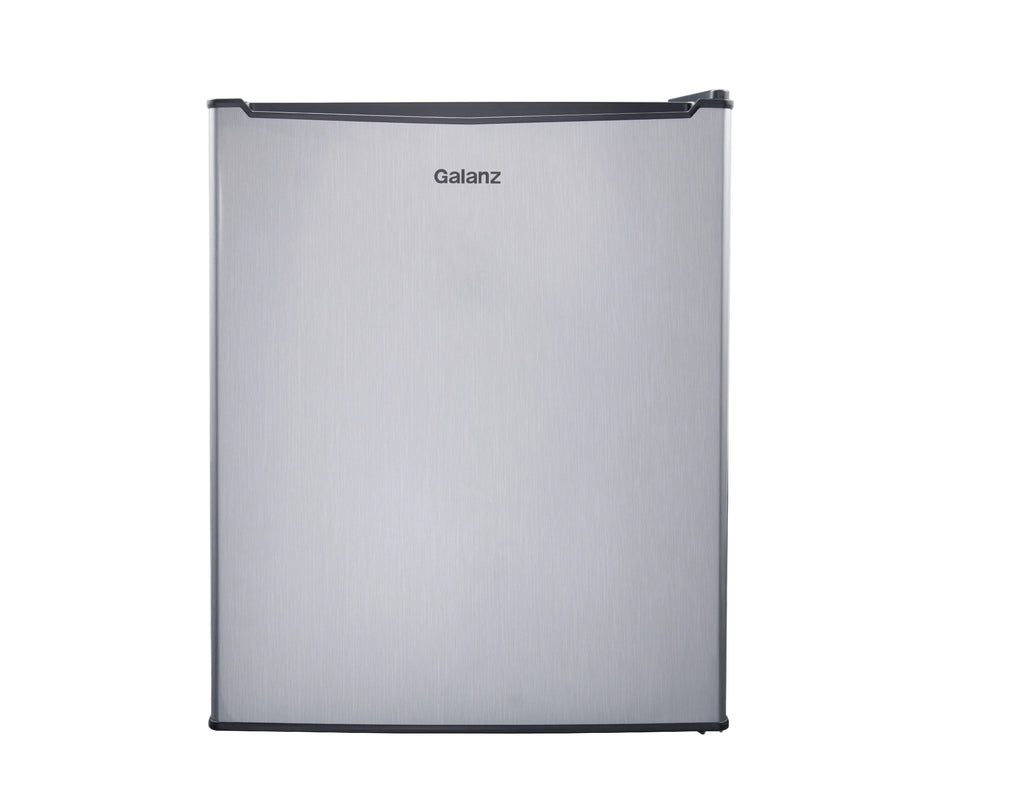 Black 2.7 Cu ft Single Door Mini Fridge Q7848