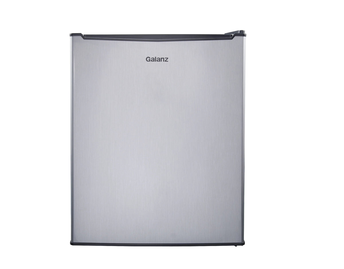Black 2.7 Cu ft Single Door Mini Fridge Q7848