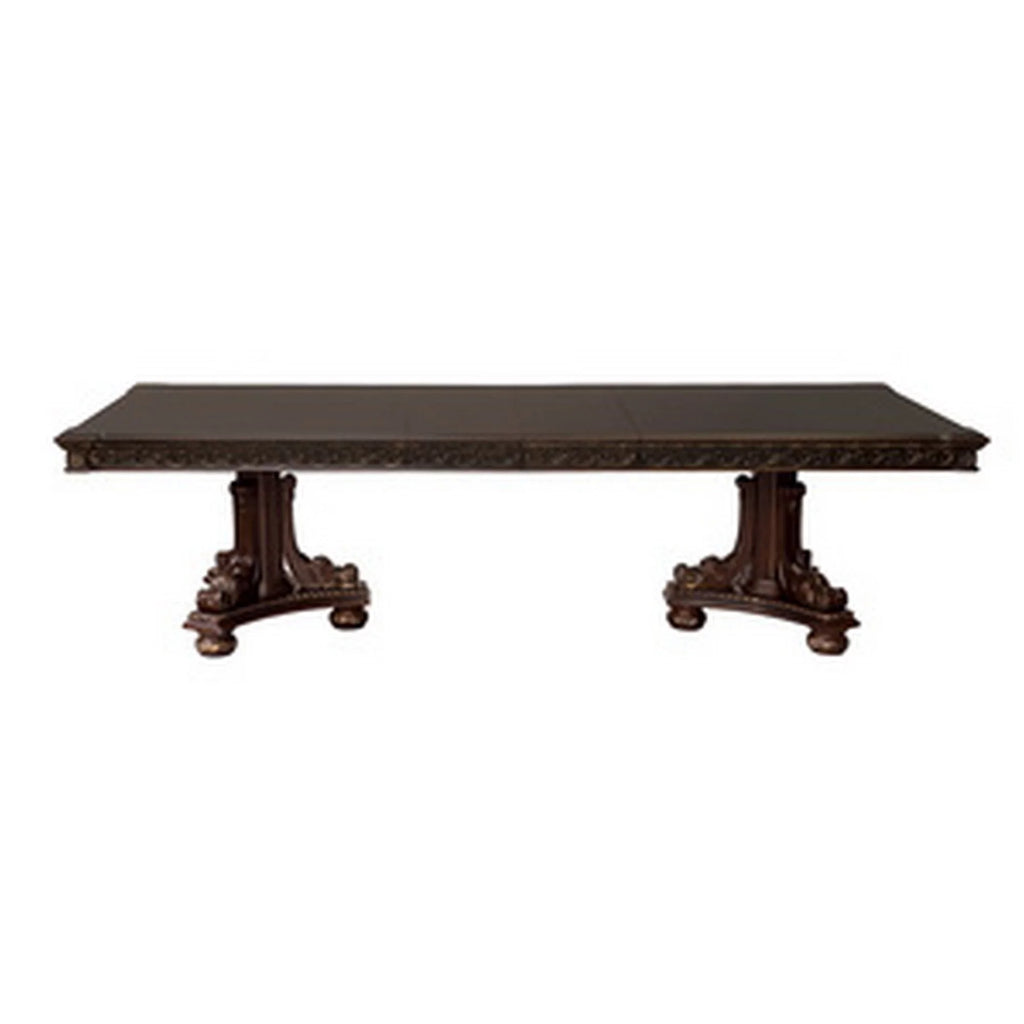Brown Extendable Dining Table U754