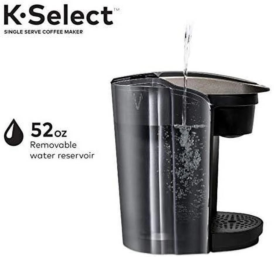 Single Serve K-Cup Pod Coffee Maker, Matte Black J500025