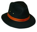 Black Twill Safari Hat B7541