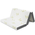 Tri-Folding Memory Foam Mattress with Carry Bag R81940