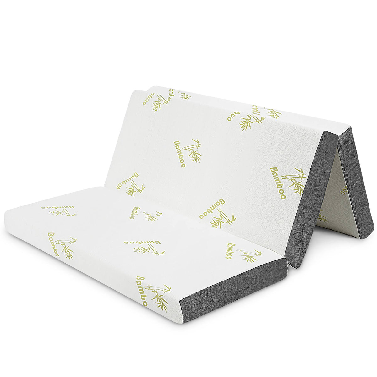 Tri-Folding Memory Foam Mattress with Carry Bag R81940