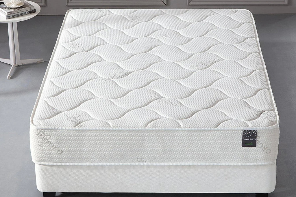 Organic Cotton 10 Spring & Foam Hybrid Mattress L140