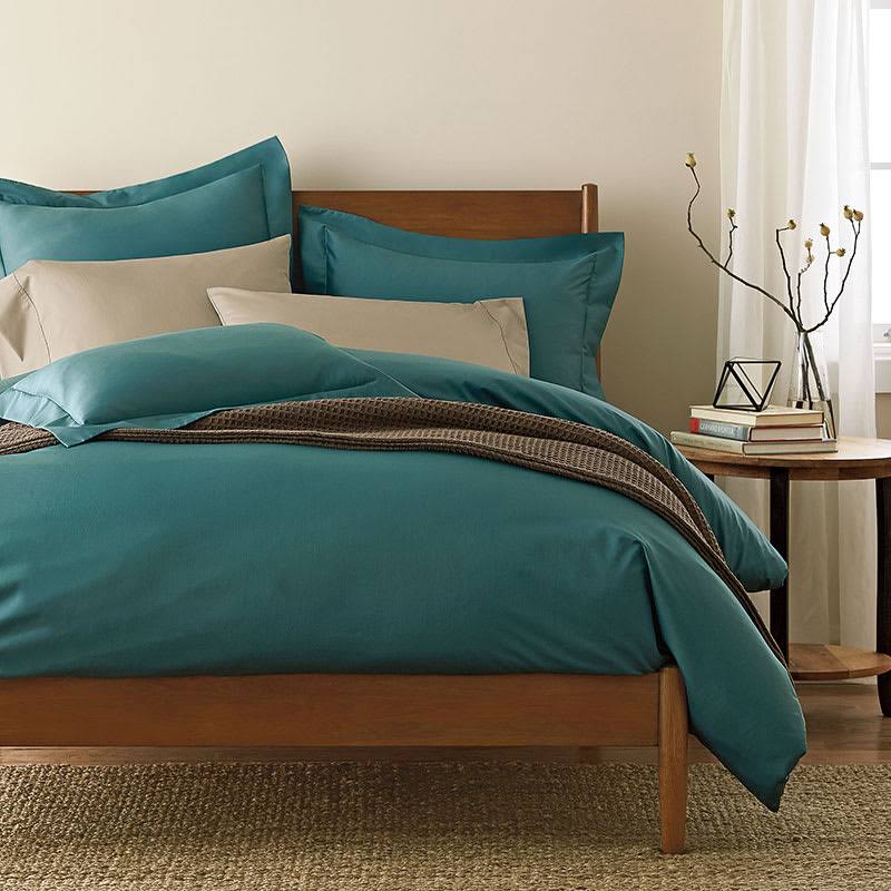 Blue Jay Full Cotton Sateen Duvet Cover R468072
