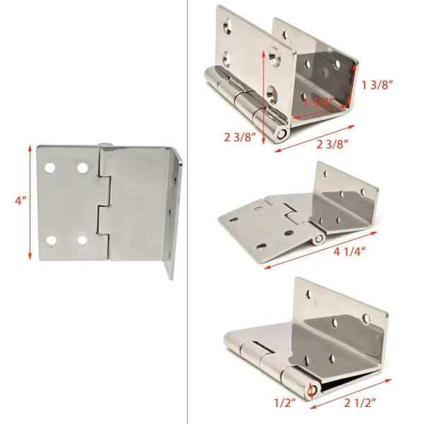 Stainless Offset Hatch Hinge M78148