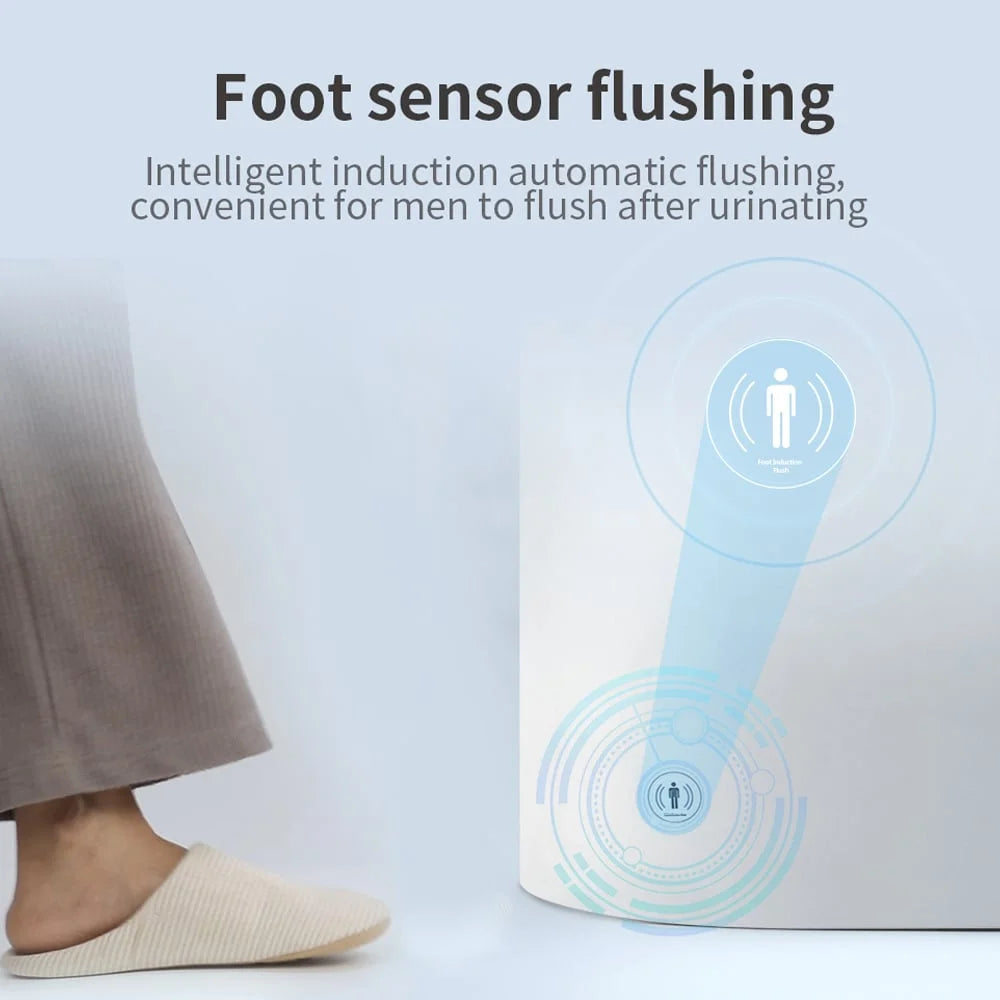 Small Size Smart Toilet One-Piece Elongated Floor Mounted U468737