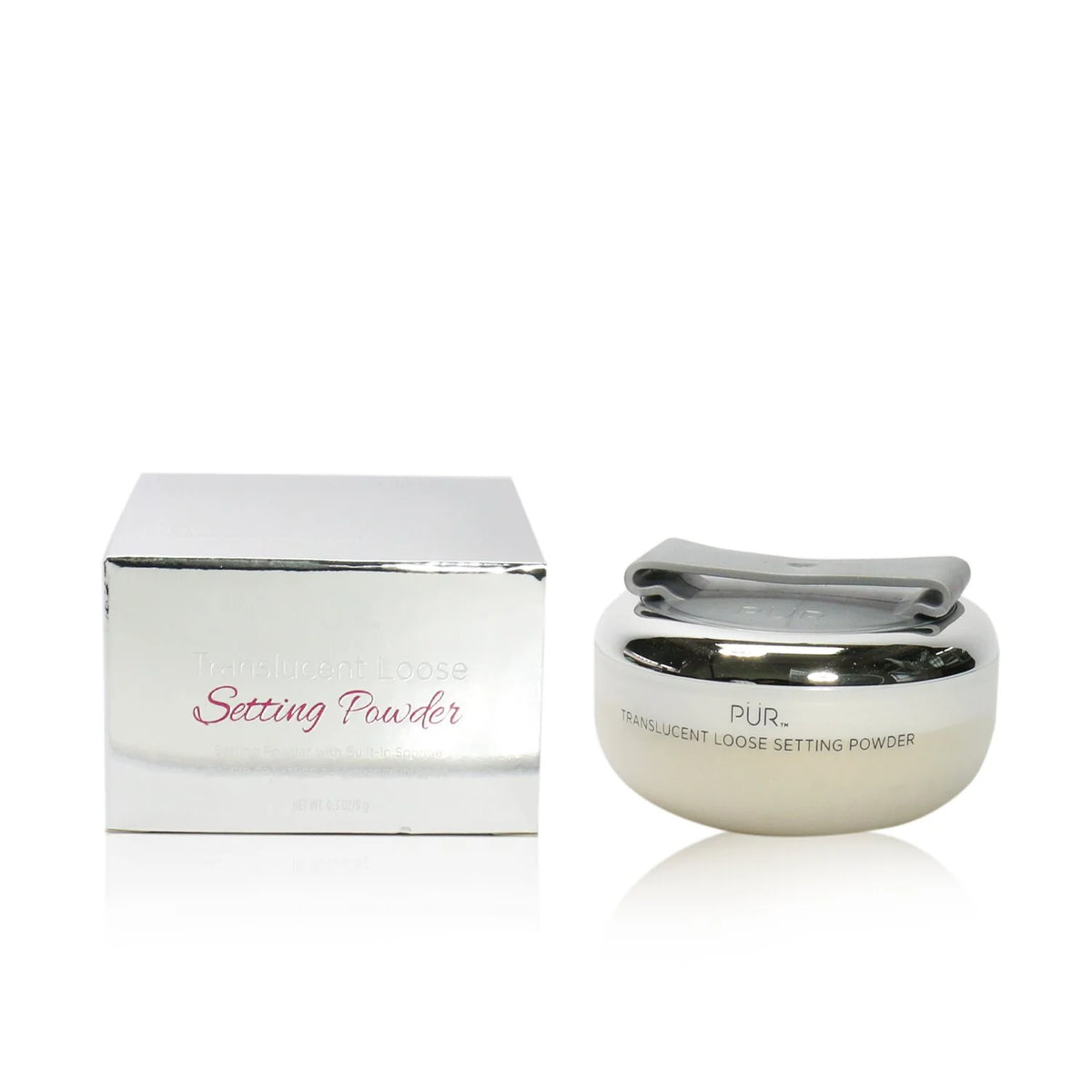 Translucent Loose Setting Powder with Built In Sponge I748498