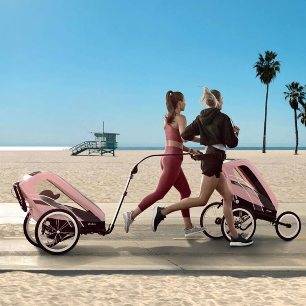 Silver Pink Multisport Trailer Seat Pack H9764