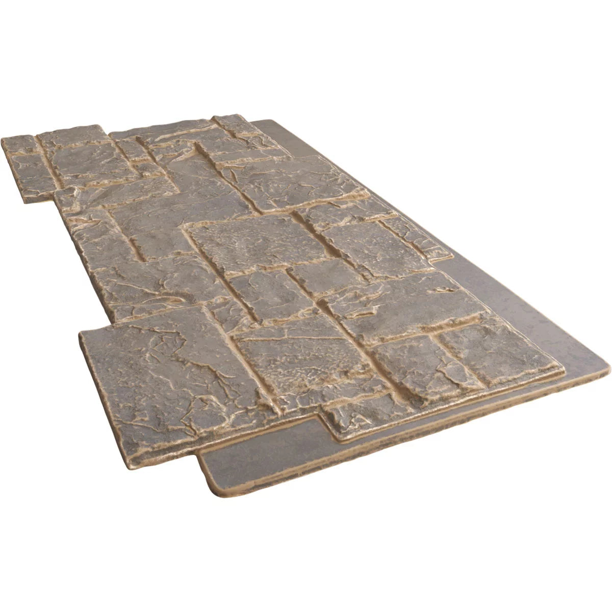 49"W x 24 1/2"H x 1 1/4"D Faux Stone Siding Panel G34709