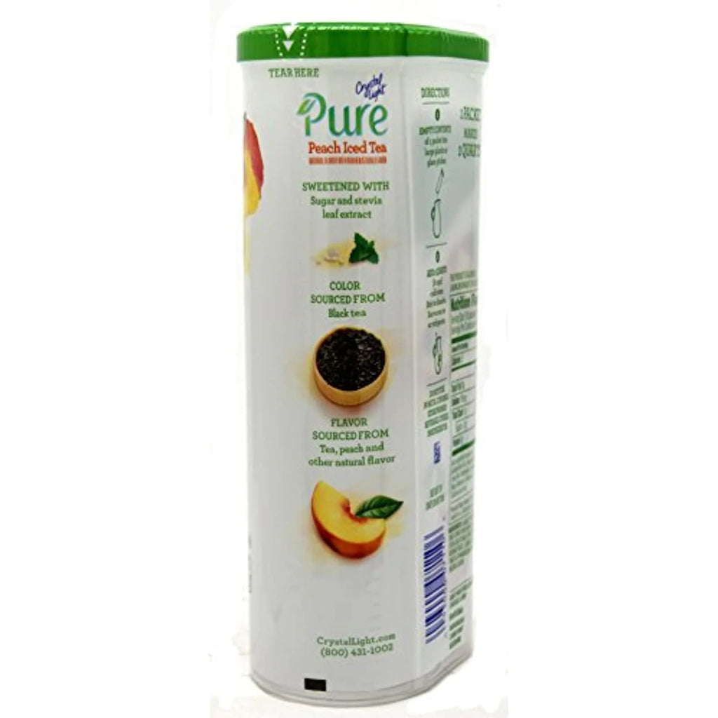 10-Quart Canister (4 Canister Pack) Peach Iced Tea Drink Mix C491778