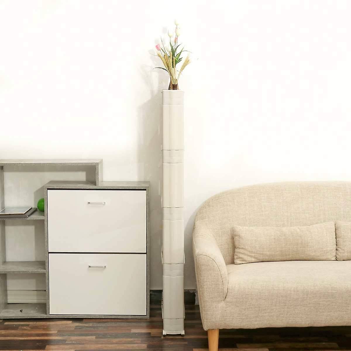 5 Tier Kitchen Bathroom Storage Trolley Cart With Wheels Y8805